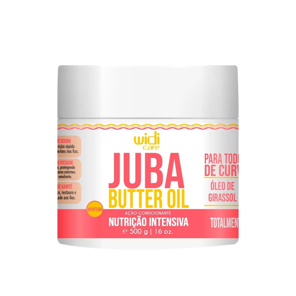 Manteiga Juba Butter Oil Nutrição Intensiva 500g - WIDI CARE