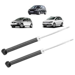 Par Amortecedor Nakata Traseiro Volkswagen Fox 2004 A 2009