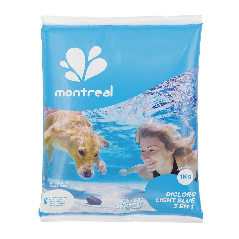 Montreal Dicloro Light Blue 3 em 1 1KG
