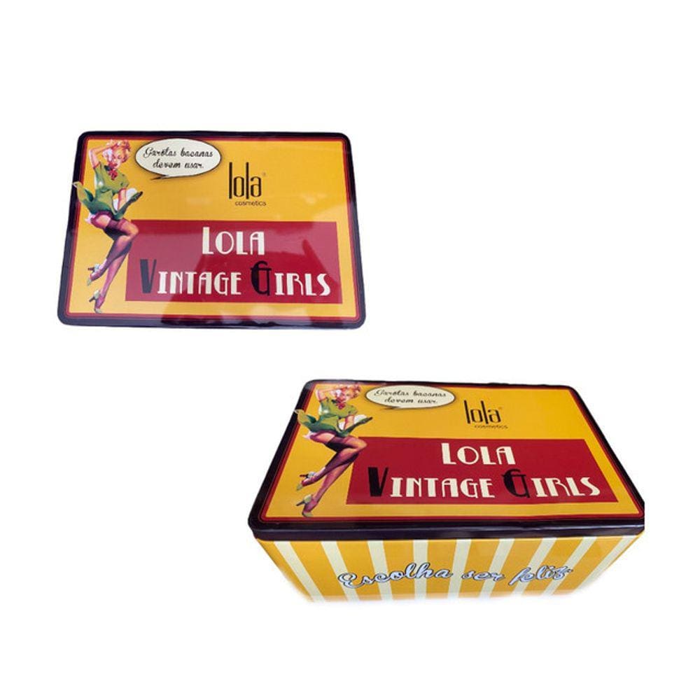 Lola Cosmetics Lata Vintage Girl
