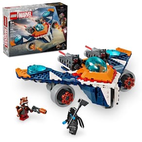Brinquedo de construção LEGO Marvel Rocket`s Warbird vs Ronan 76278