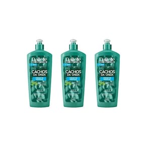 Creme Para Pentear Dabelle 550G Cachos Ondas-Kit C/3Un