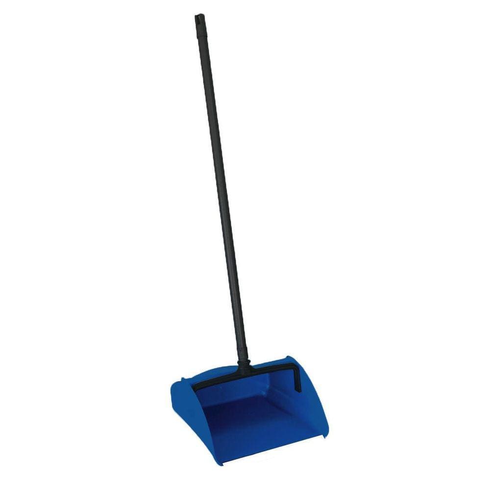 Pá Coletora De Lixo Com Cabo Articulado Cor Azul
