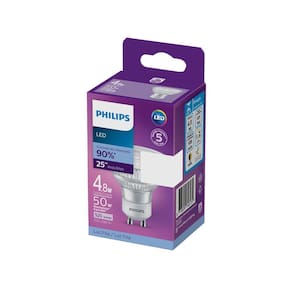 Kit 5 Lâmpada Led Philips dicróica BV GU10 BR Fria - 4.8W