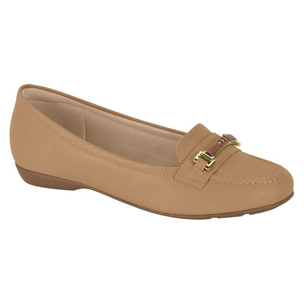 Sapatilha Feminina Bico Redondo Com Detalhes Modare