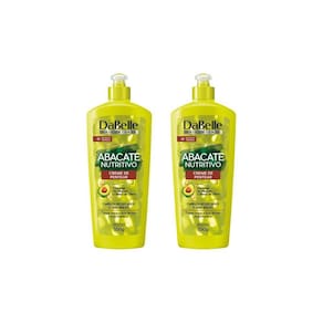 Creme Para Pentear Dabelle Abacate Nutritivo 550G-Kit C/2Un