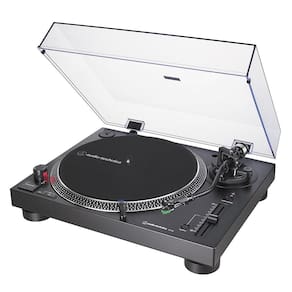Toca-discos Audio-Technica AT-LP120XUSB-BK DirectDrive Preto
