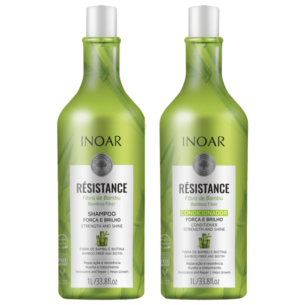 Inoar Kit Résistance Fibra De Bambu 2L