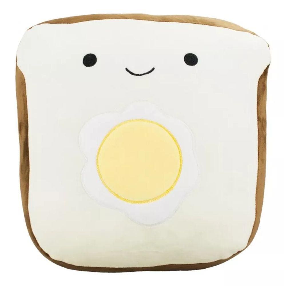 Pão Fatiado Ovo Rosto 30x19x30cm - Pelúcia