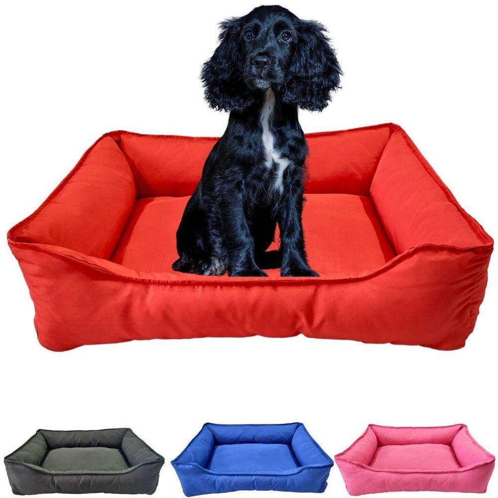 Cama Para Pet Retangular M Tactel Com Zíper