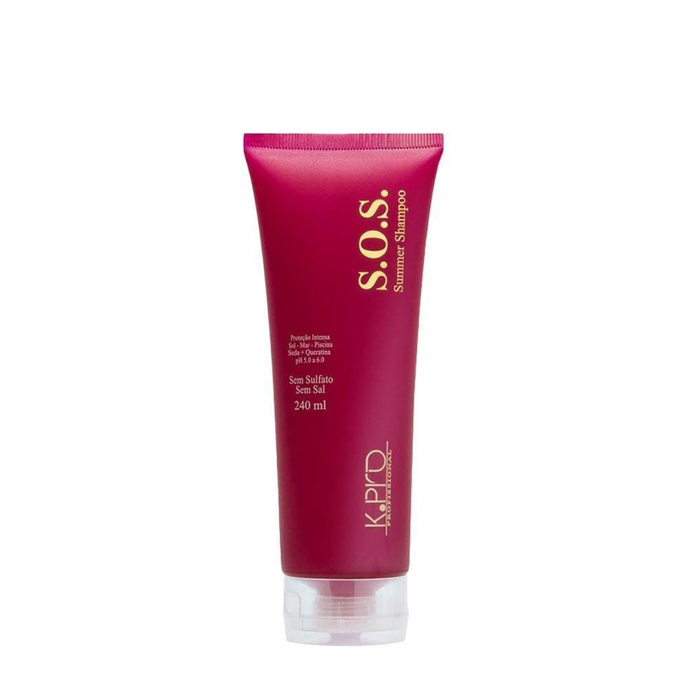 K.Pro S.O.S. Summer - Shampoo sem Sulfato 240ml