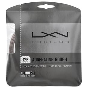 Corda Luxilon Adrenaline 1.25Mm Rough Cinza - Set Individual