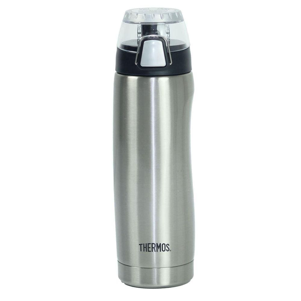 Squeeze Térmica Com Tampa Thermos Havaí Prata 530Ml 16H Frio