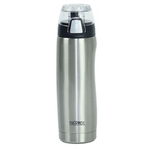 Squeeze Térmica Com Tampa Thermos Havaí Prata 530Ml 16H Frio