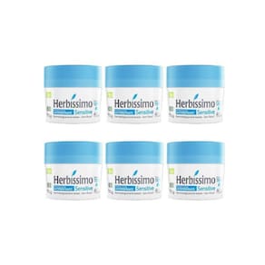 Desodorante Creme Herbíssimo 55G Sensitive - Kit Com 6Un