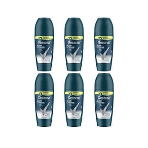 Desodorante Roll-On Rexona 50Ml Masc Sem Perfume - Kit C/6Un