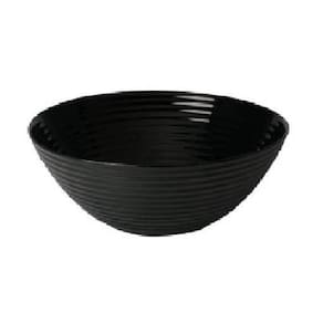 Bowl Vidro Temperado Harena Black Conceito Preto 27Cm Lyor