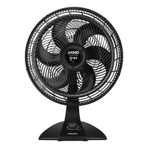 Ventilador de Mesa e Parede Turbo Arno VF42 - 127V Preto