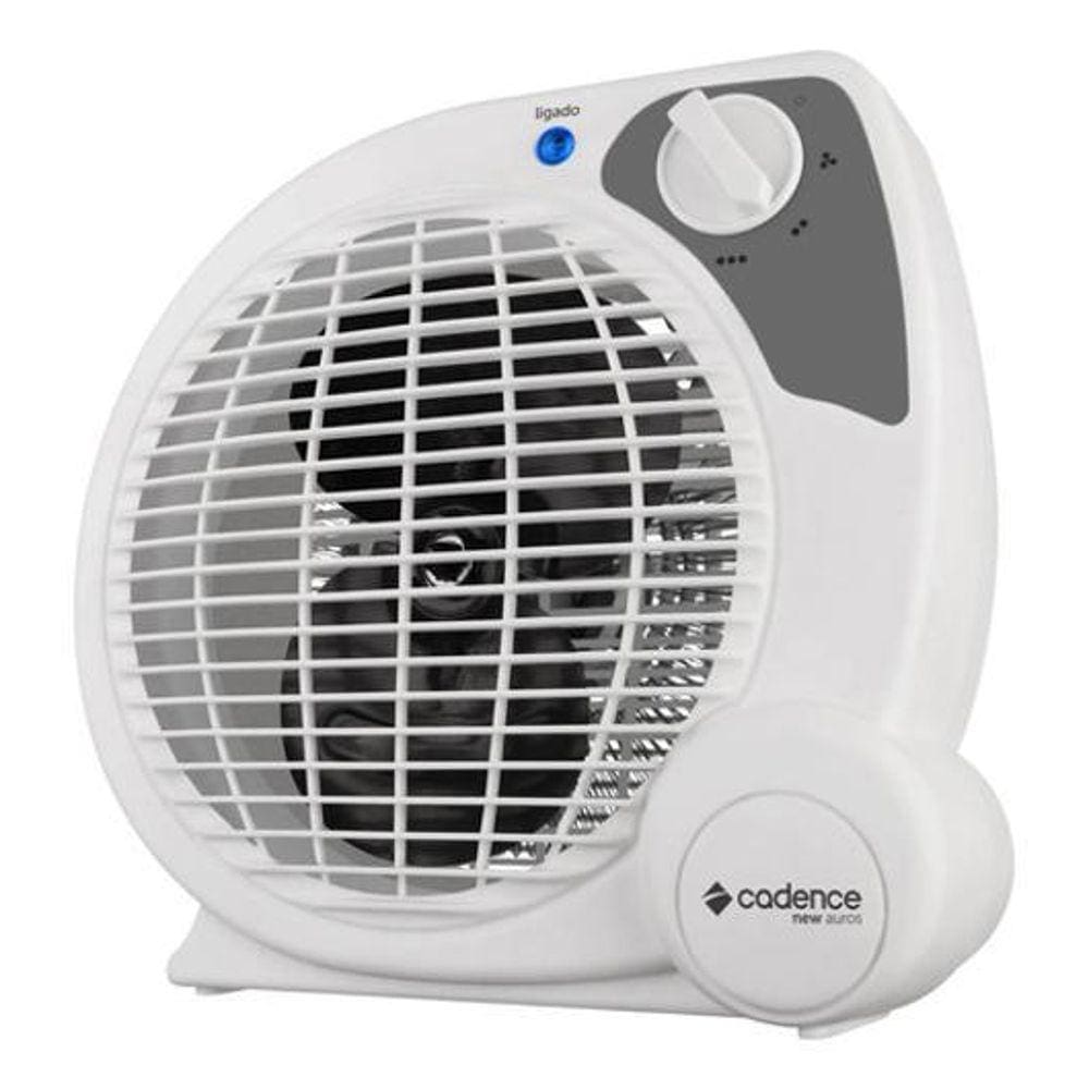 Aquecedor Portátil 1500W 127V Branco Até 15M2 - Cadence