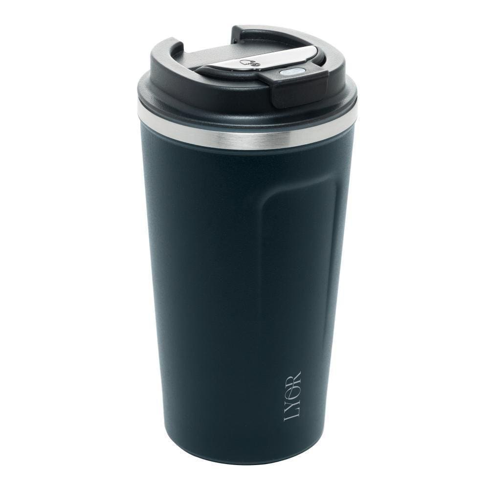 Copo Térmico Lyor Motion Parede Dupla De Aço Inox Azul