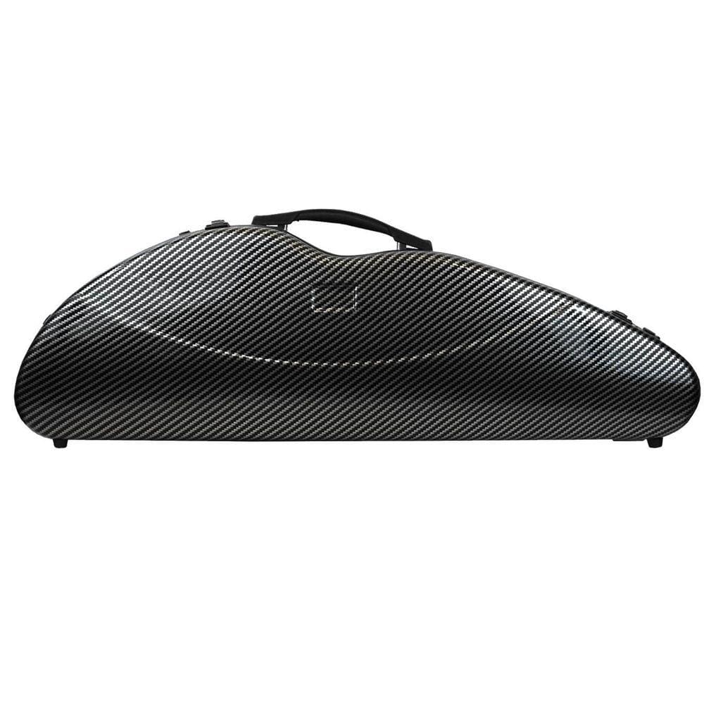 Estojo Case Fibra De Vidro Violino 4/4 Preto Carbono