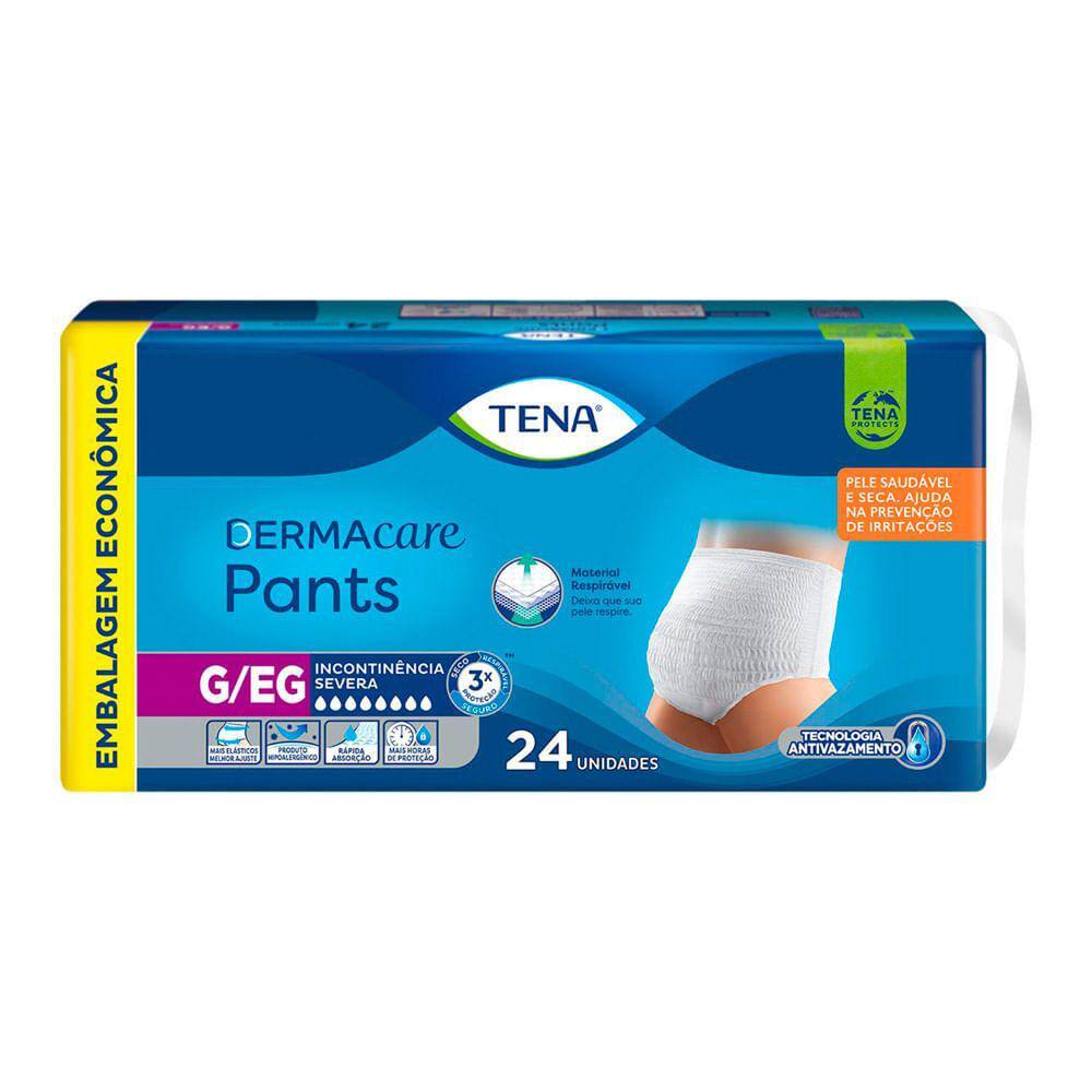 Roupa Íntima Tena Pants Ultra Dermacare G/EG 24 Unidades