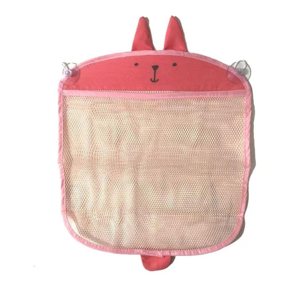 Organizador de Brinquedos para Banheiro de Bebê Coelhinha