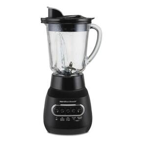 Liquidificador Hamilton Beach Power Elite Vidro 1,25L - Preto