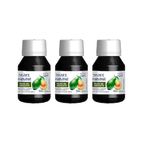 Oleo Capilar Skafe Natutrat Abacate 60Ml-Kit C/3Un