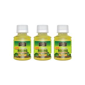 Oleo Capilar Ouribel Ricino 100Ml - Kit Com 3Un