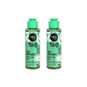 Oleo Capilar Salon Line Ricino Puro Uauu 100Ml - Kit Com 2Un