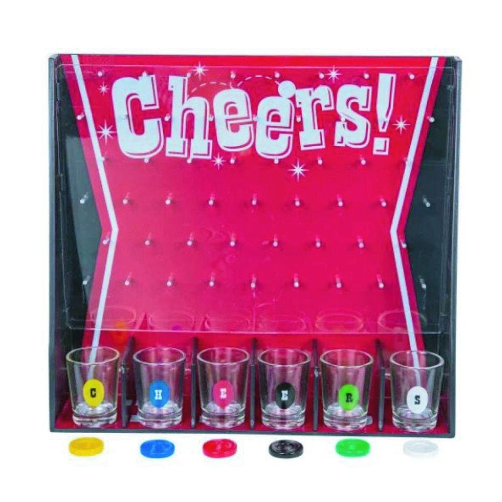 Jogo Cheers Vertical Drinking game Shot com 6 Copos