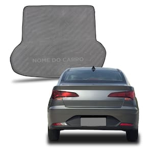 Tapete Porta Malas para Hb20s Sedan 2020 2021 2022 2023 2024 Fabricado em Eva com Bordas de Segurança