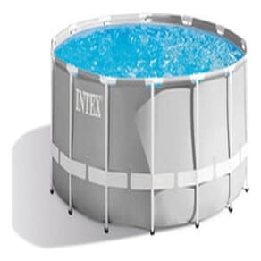 Piscina C/ Bomba 220v Escada Capa 12.706l 107x427cm - Intex
