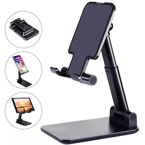 Suporte de Celular Portátil Dobrável Ajustável Mesa Universal