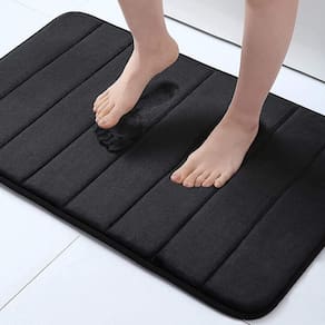 Tapete de banho Memory Foam Buganda 60x40cm ultramacio antiderrapante