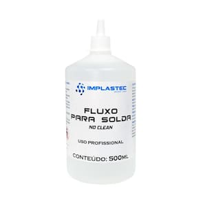 Fluxo para Solda No Clean - Implastec - Bico Aplicador - 500ml