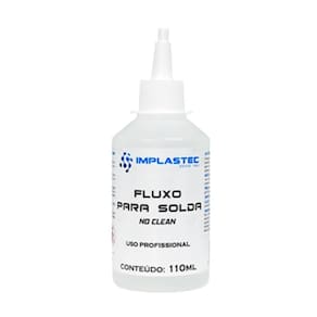 Fluxo para Solda No Clean - Implastec - Bico Aplicador - 110ml