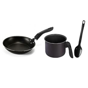 Kit Frigideira E Canecão Fervedor Leiteira Antiaderente