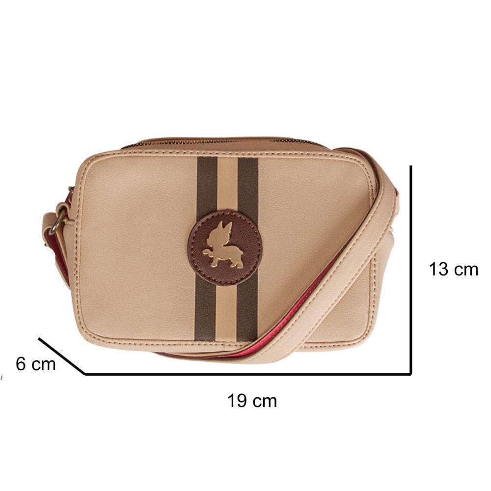 Bolsa tranversal Buldogue francês