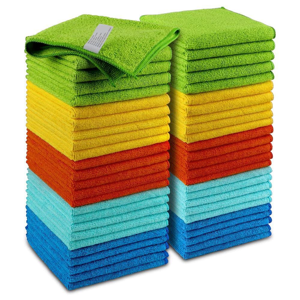 Panos de limpeza de microfibra AIDEA 50 Pack 30x30cm para carro
