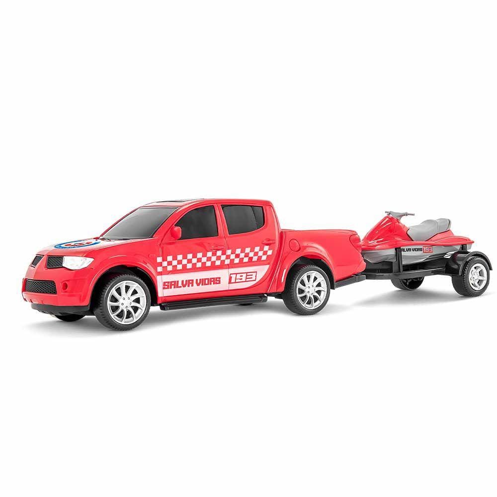 Caminhonete Roda Livre - Pick-Up RX - Resgate Bombeiro - Roma