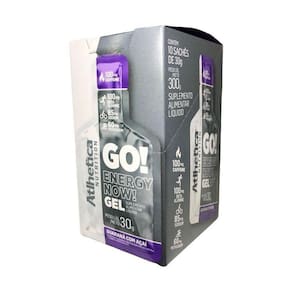 Go Energy Now Gel Display 10 Unid. 30G - Sabor: Guaraná Açaí