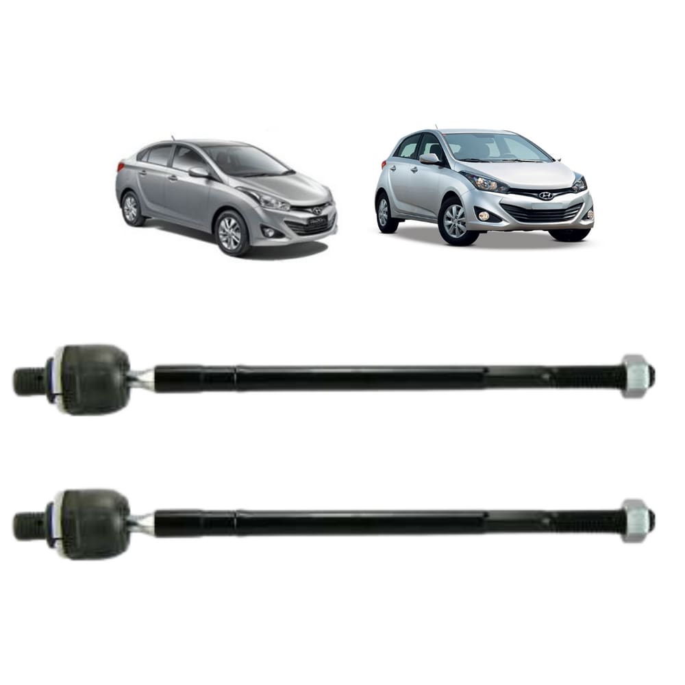 Terminal Axial Dianteiro Esquerdo + Direito Nakata Hyundai Hb20 2012 A 2020