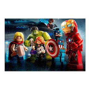 Quebra-cabeça Personalizado Lego Avengers 120 Peças