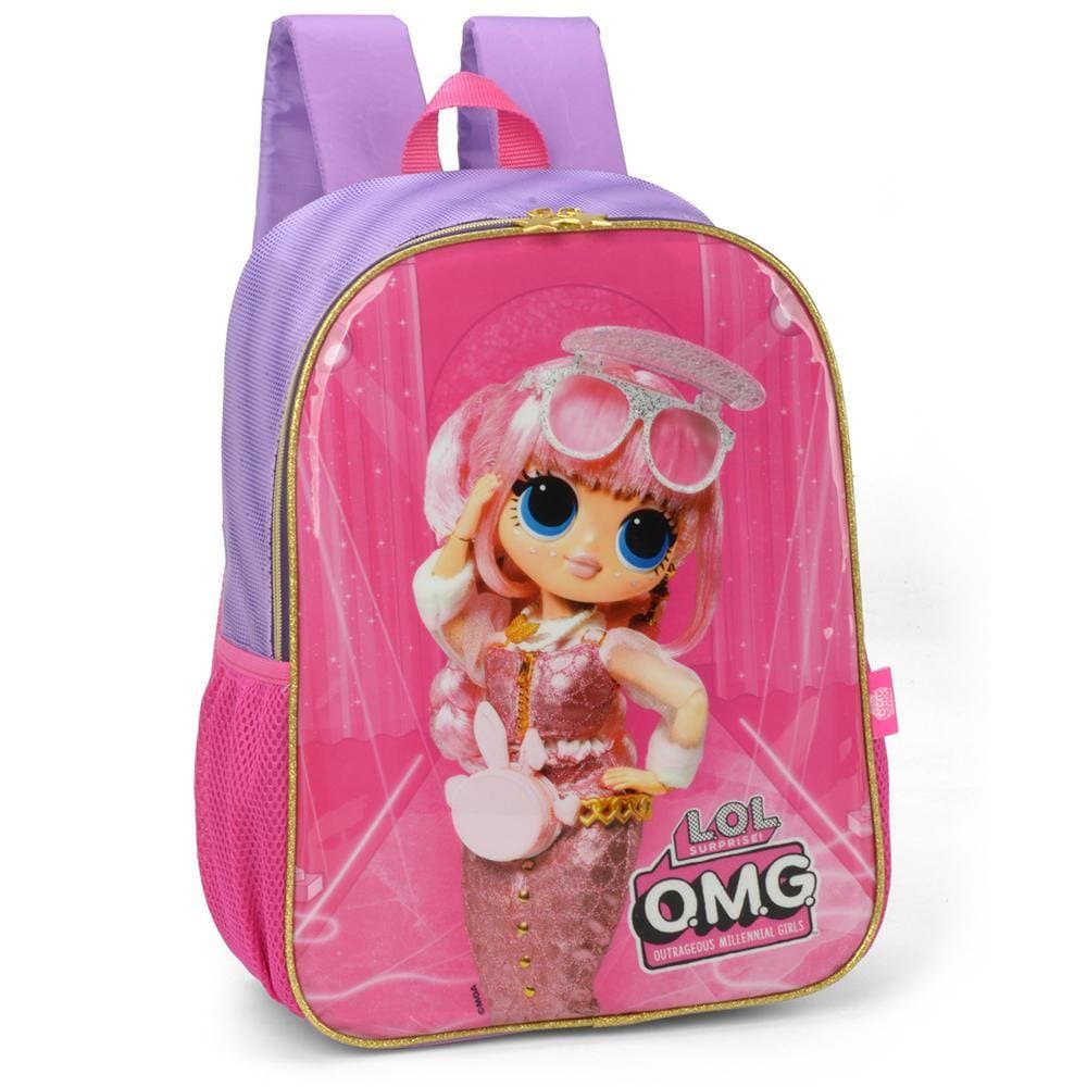 Mochila de Costas Luxcel OMG Lol Rosa