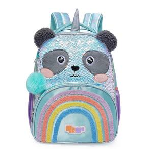 Mochila de Costas Pacific Pack Me Sweet Panda Verde