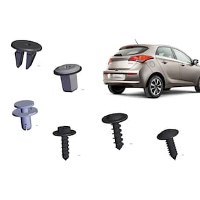 Kit Presilha Parachoque Hb20 Traseiro 2020 Em Diante