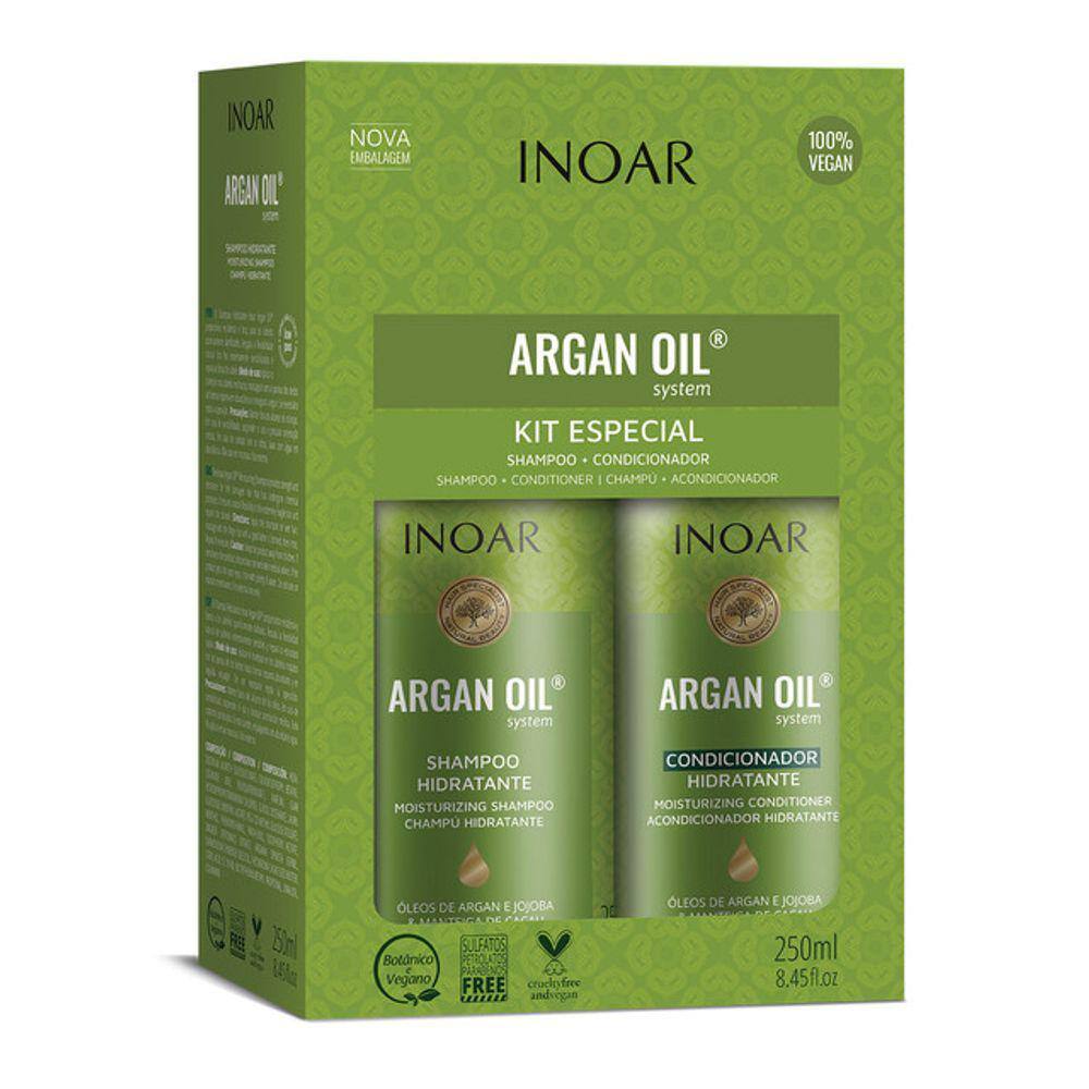 Inoar Argan Oil System - Kit Duo 250ml