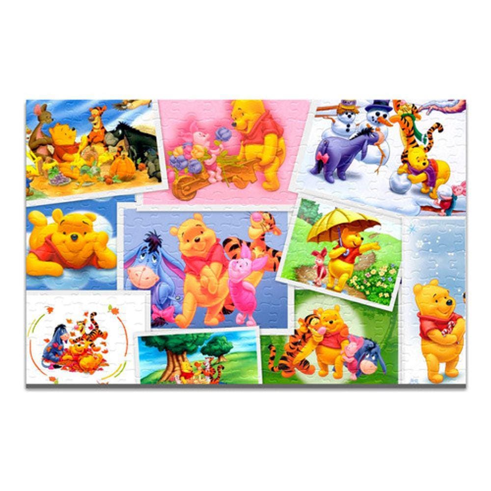 Quebra Cabeça Ursinho Pooh Personalizado 120 Peças 003